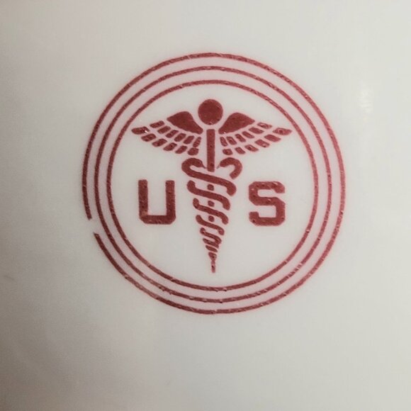 Vintage U S Army Medical Corps Soup Bowl by Shenango, Vintage Restaurantware - Picture 6 of 6